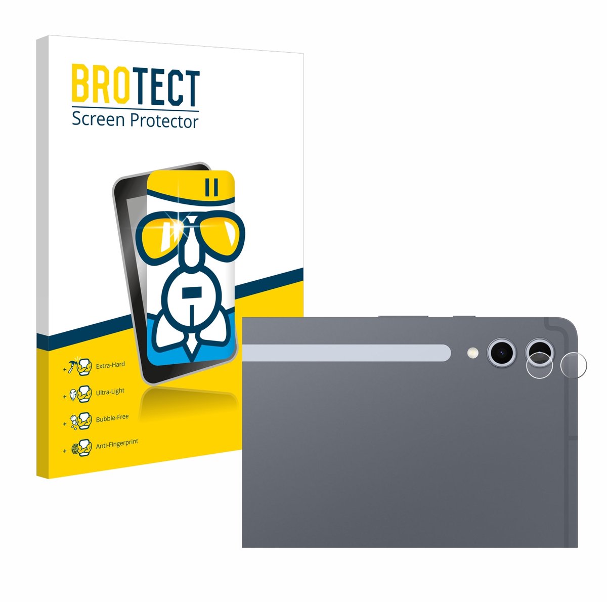 Screenprotector voor Samsung Galaxy Tab S10 Ultra WiFi / 5G Beschermglas transparant