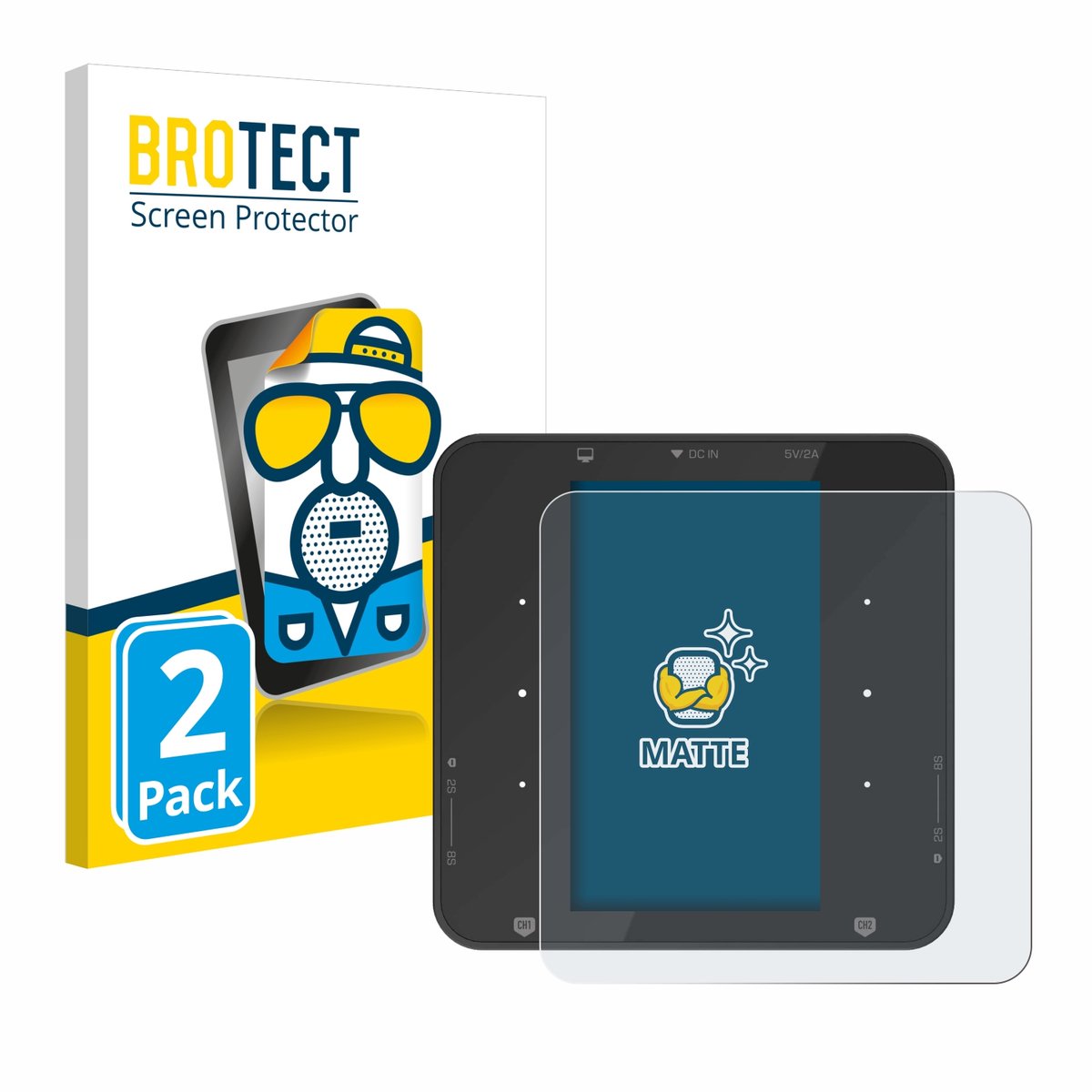 BROTECT - Screenprotector voor ISDT P30 - Folie Beschermfolie matte 2 Stuks