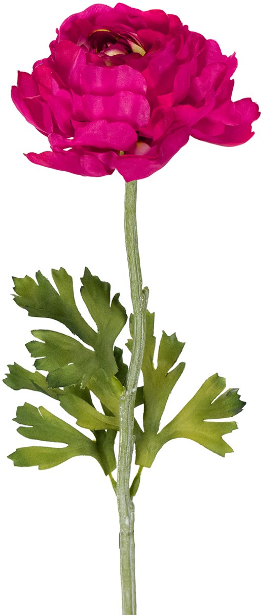 Viana Kunstmatige ranunculus als enkele bloem voor een tijdloze en veelzijdi roze