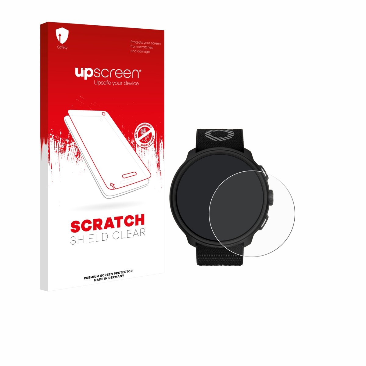 upscreen - Screenprotector voor Suunto Run - Folie Beschermfolie transparant