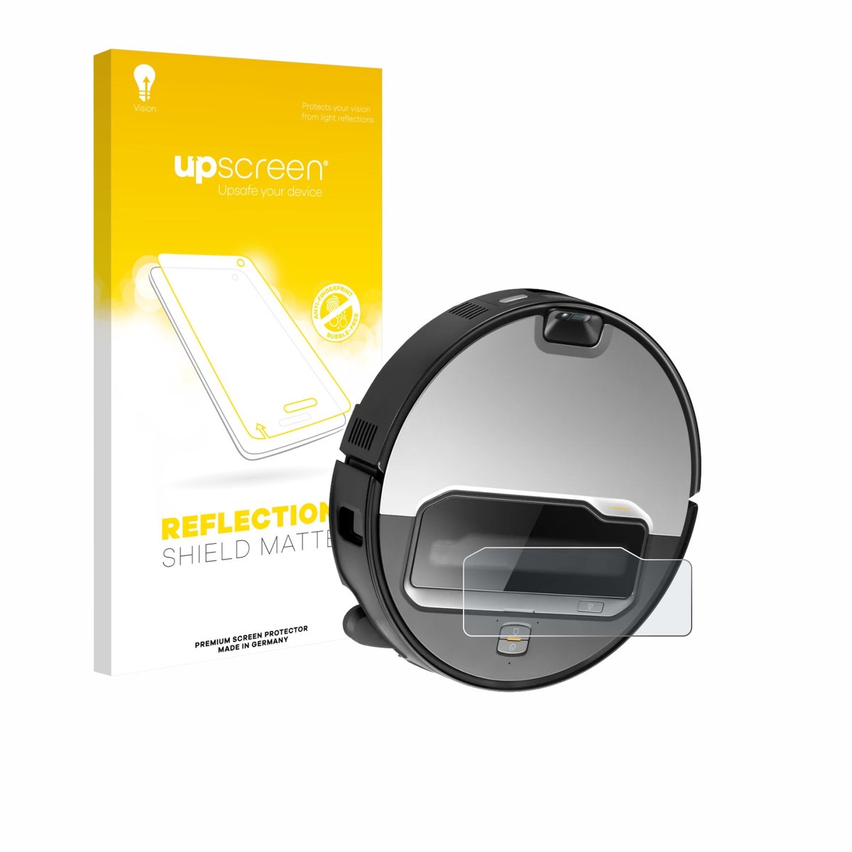 upscreen - Screenprotector voor Roborock Saros Z70 - Folie Beschermfolie anti glare matte
