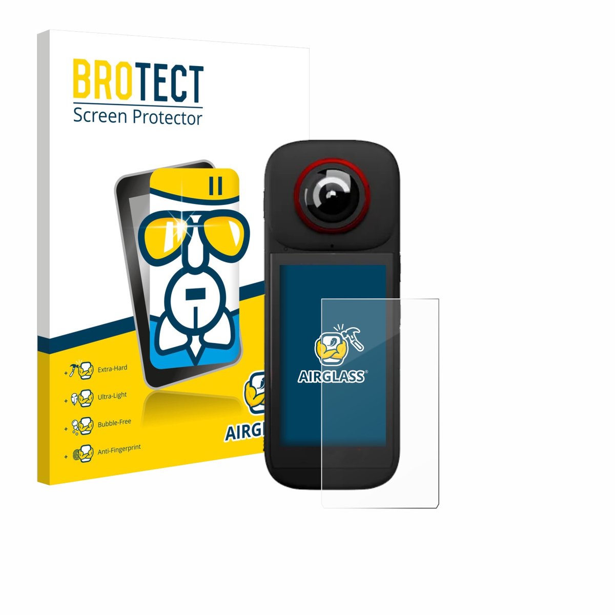 Screenprotector voor Labpano PanoX V3 360° Beschermglas transparant
