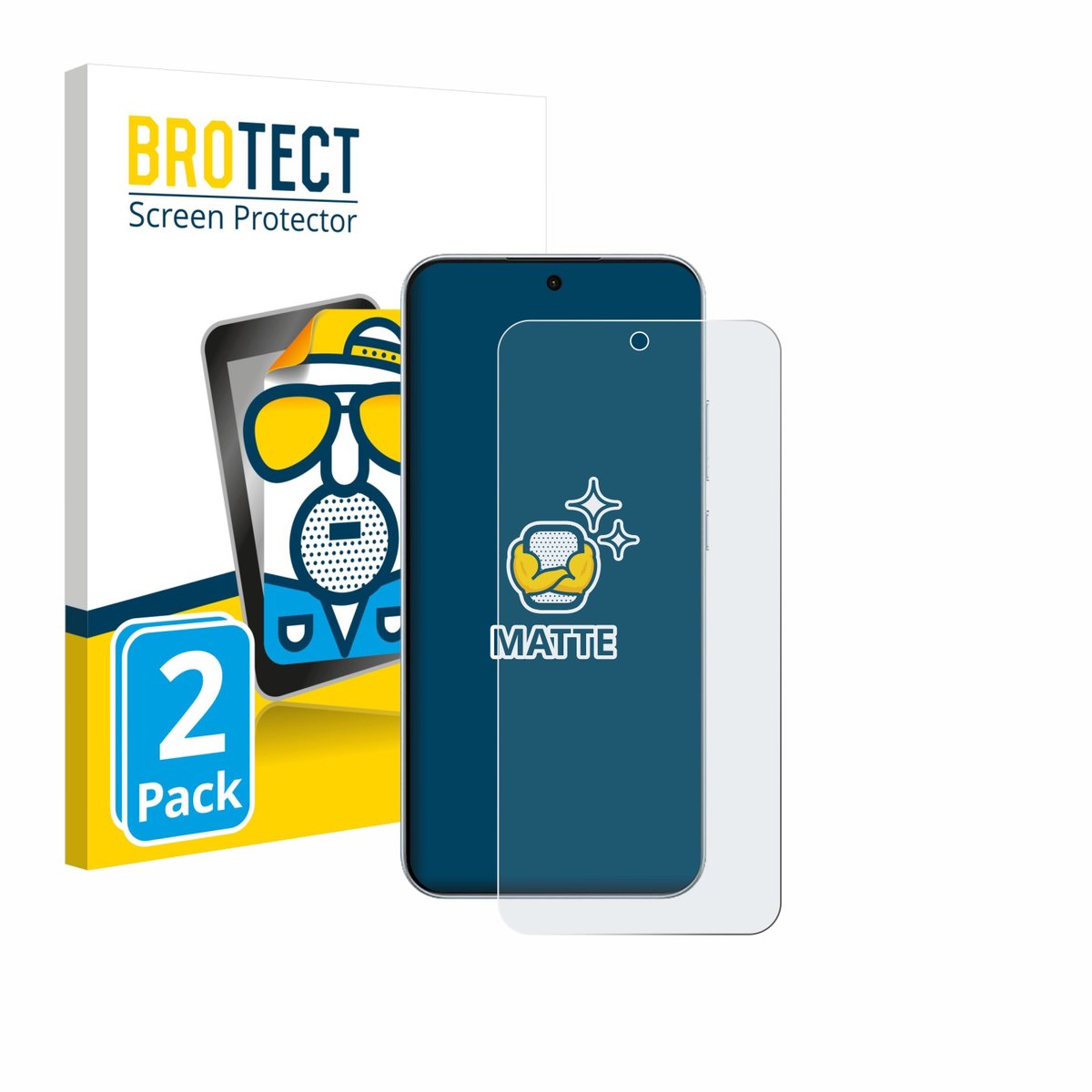 BROTECT - Screenprotector voor Oppo F31 Pro - Folie Beschermfolie matte 2 Stuks