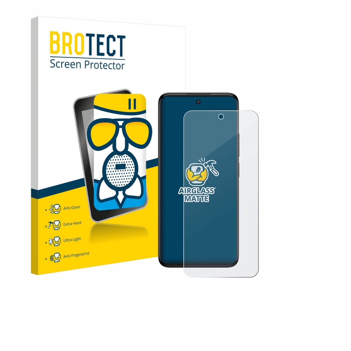 BROTECT - Screenprotector voor TCL SE NxtPaper 5G - Folie Beschermfolie Beschermglas matte