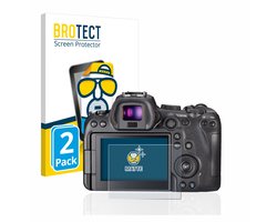 BROTECT - Screenprotector voor Canon EOS R6 - Folie Beschermfolie matte 2 Stuks