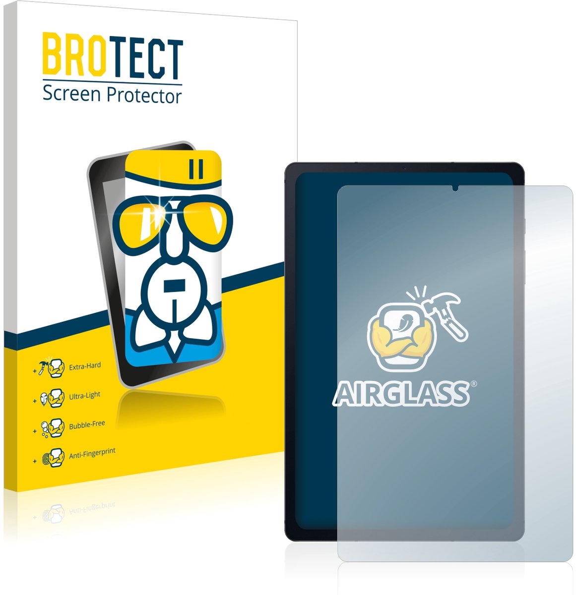 Screenprotector voor Samsung Galaxy Tab S6 Lite 2020 Beschermglas transparant