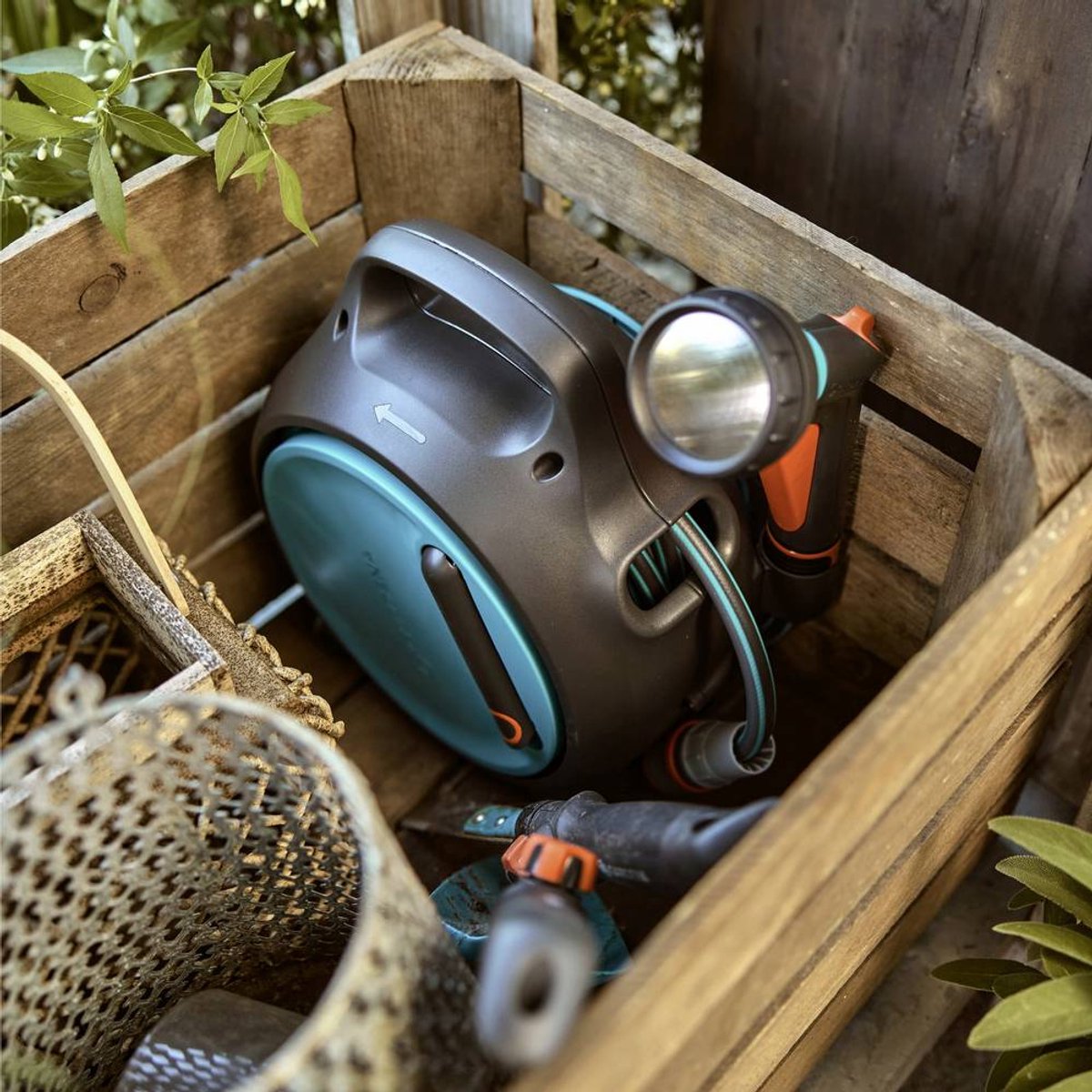 Gardena Boîte à tuyau portable Move