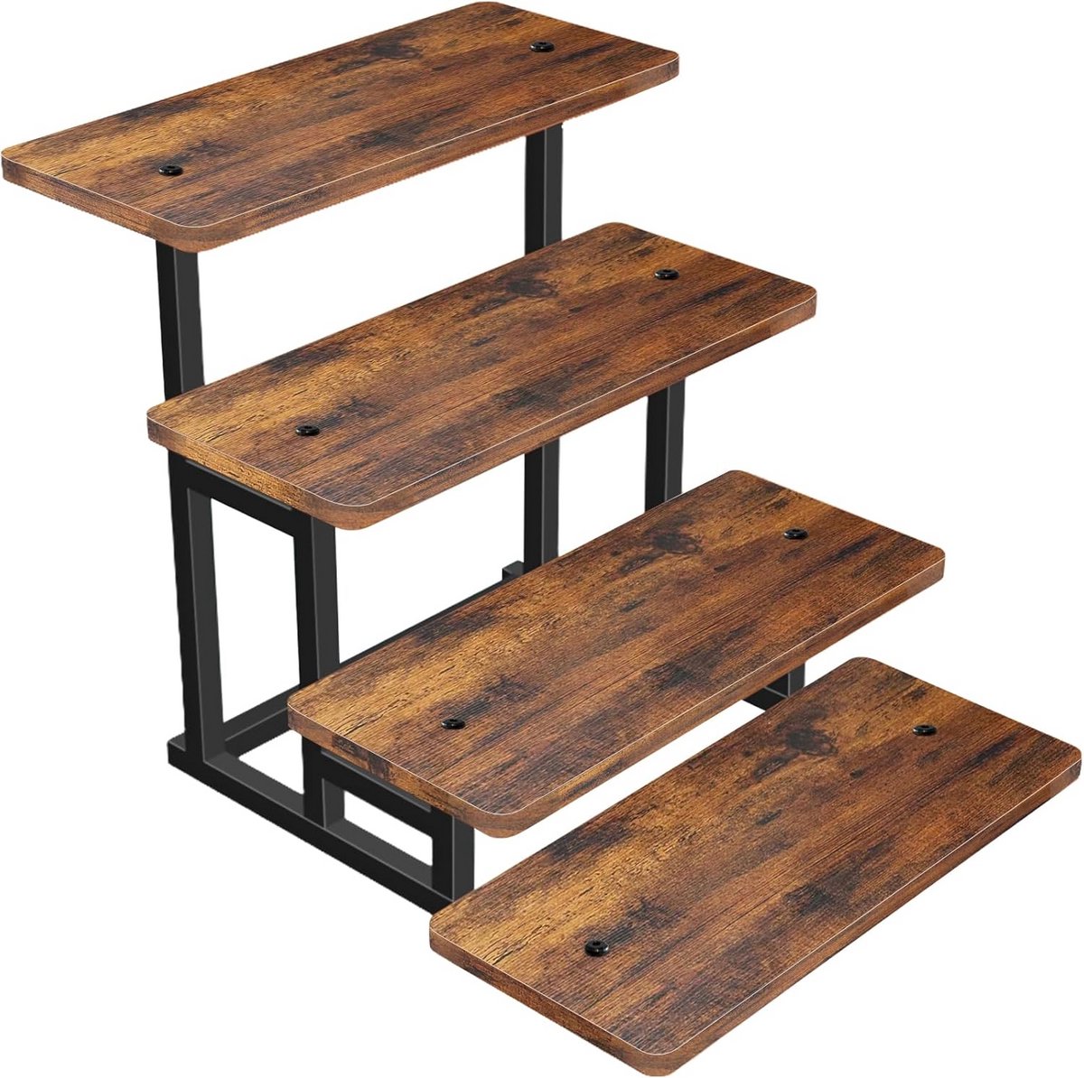 Houten Cupcake Presentatiestandaard voor 100 Stuks - 4 Lagen Robuust Dessert Display