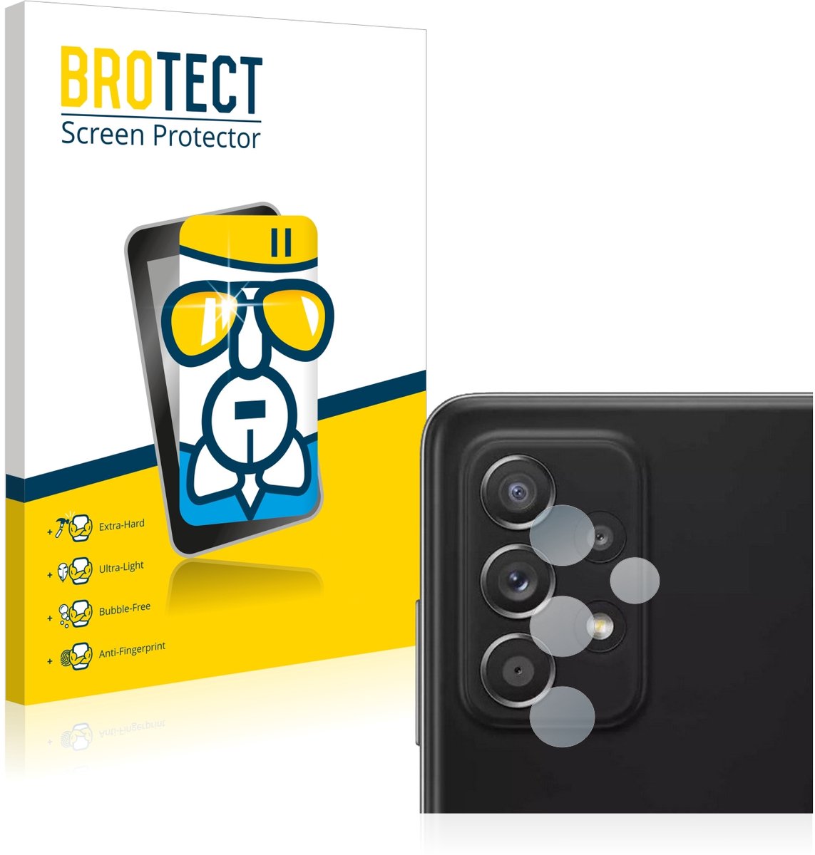 Screenprotector voor Samsung Galaxy A52 / 5G (alleen Camera) Beschermglas transparant