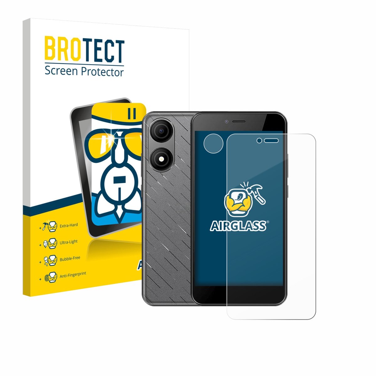 Screenprotector voor HTC Wildfire E5 Life (Voor+Camera) Beschermglas transparant