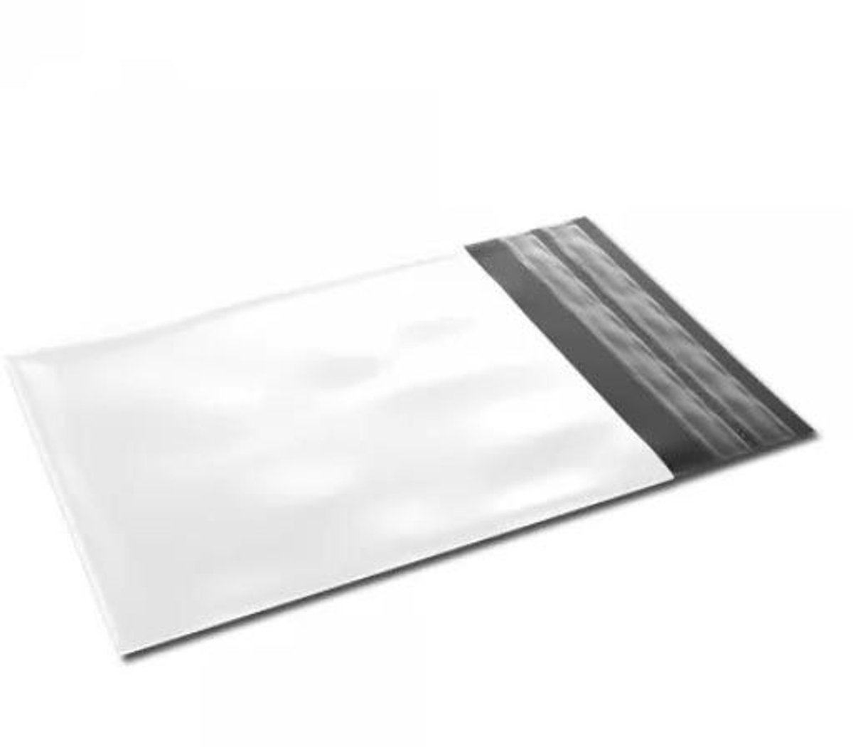 Verzendenvelop ft 350 x 450 + 70 mm | met retoursluiting | 55 micron | doos van 500 stuks