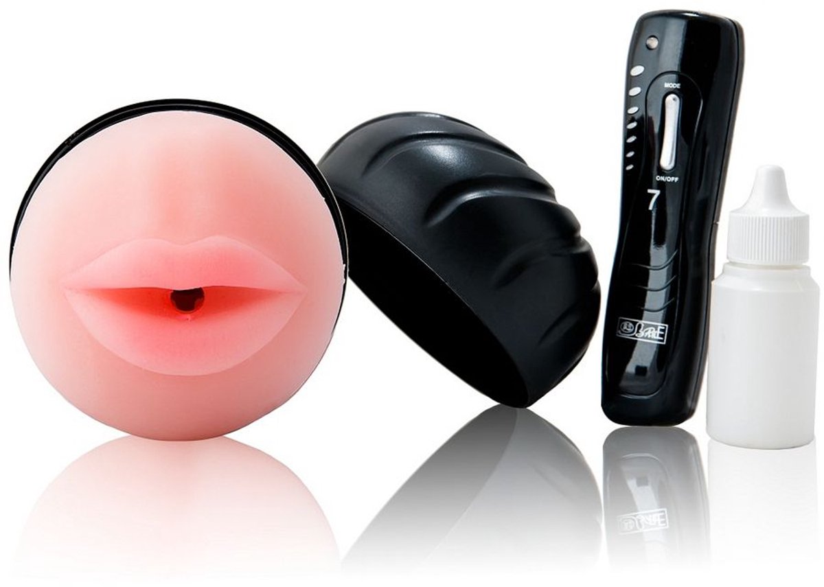 BAILE - Mouth Masturbator With Vibrator 7 Rhythms