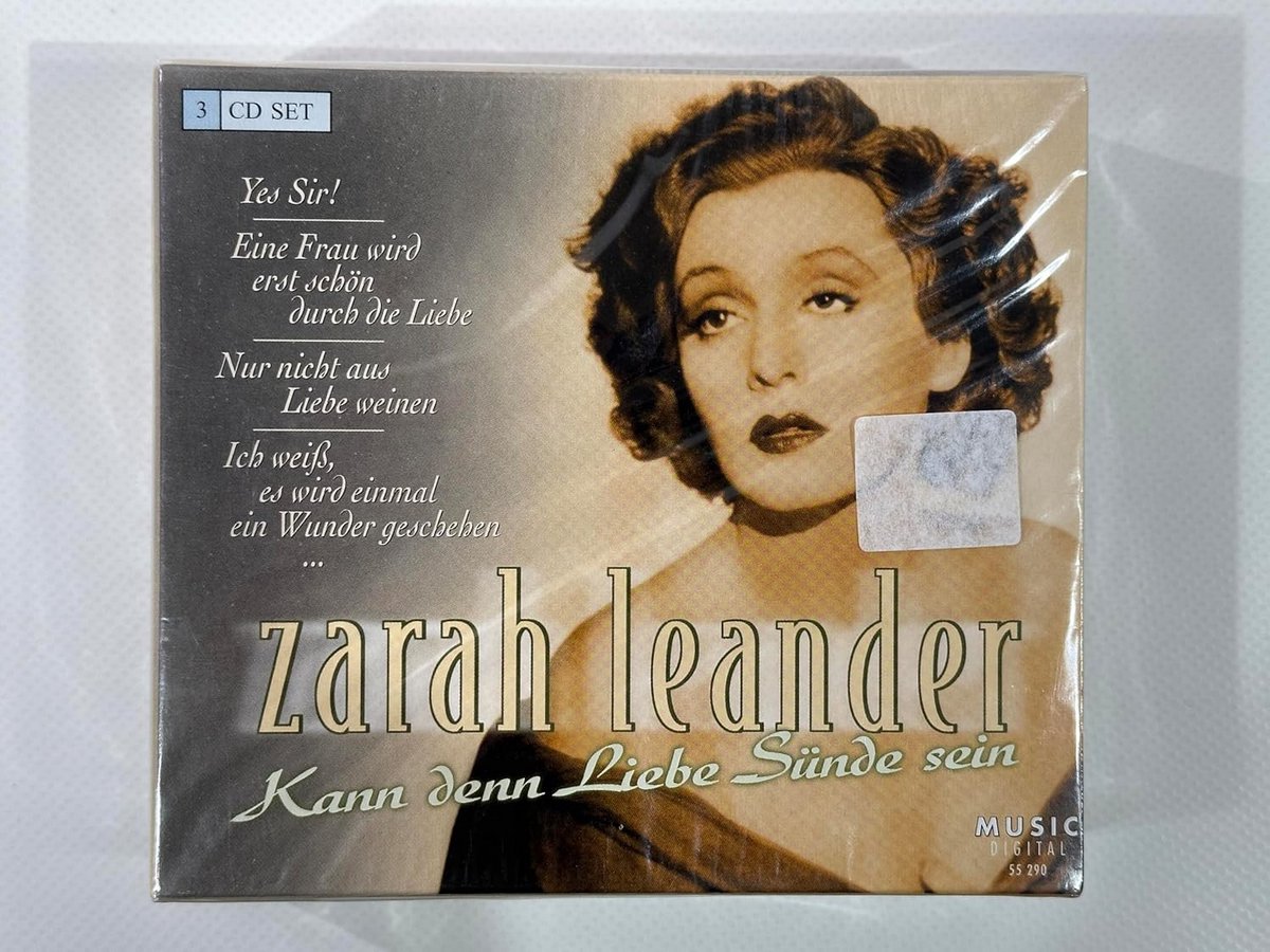 Klassieke Muziek: Zarah Leander - Kann Denn Liebe Sunde Sein Vinyl