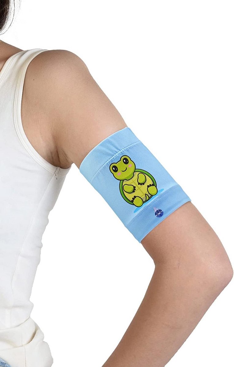 Verstelbare en Herbruikbare Hoofdband voor Diabetes Sensor Bescherming Kinderen