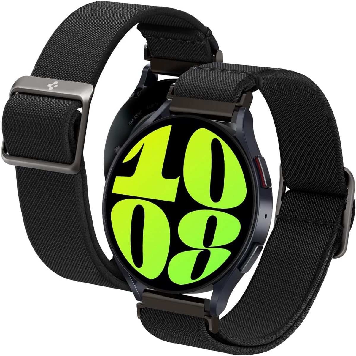 Robuuste Horlogeband 20mm Zwart voor Diverse Smartwatches