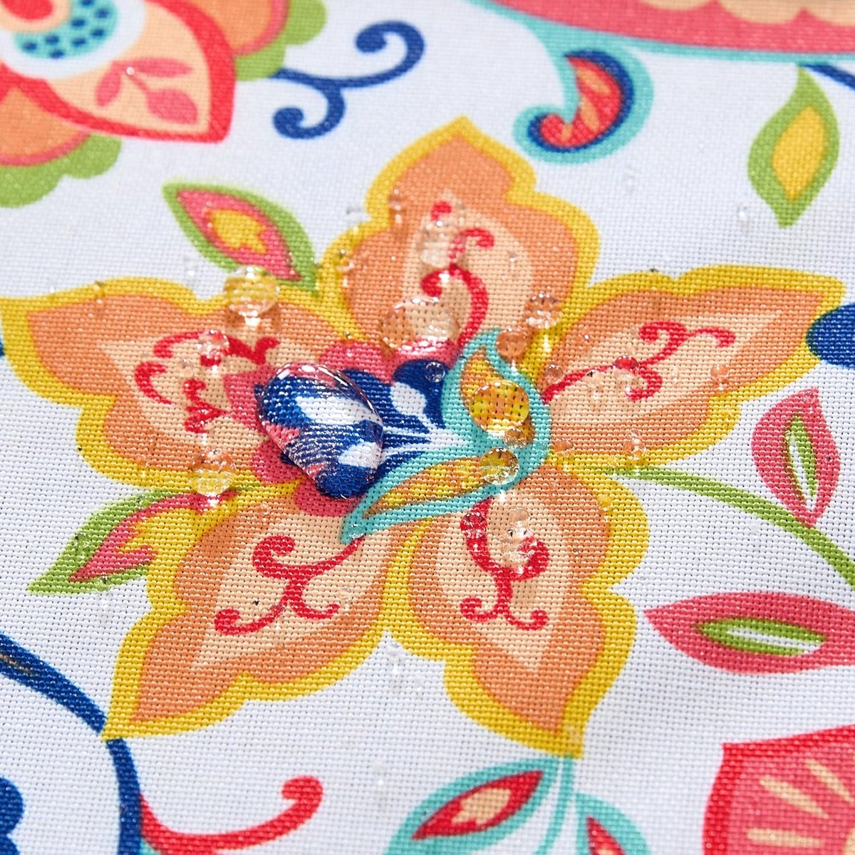 Waterafstotend en Vlekbestendig Tafelkleed Binnen en Buiten met Paisley Bloemmotief