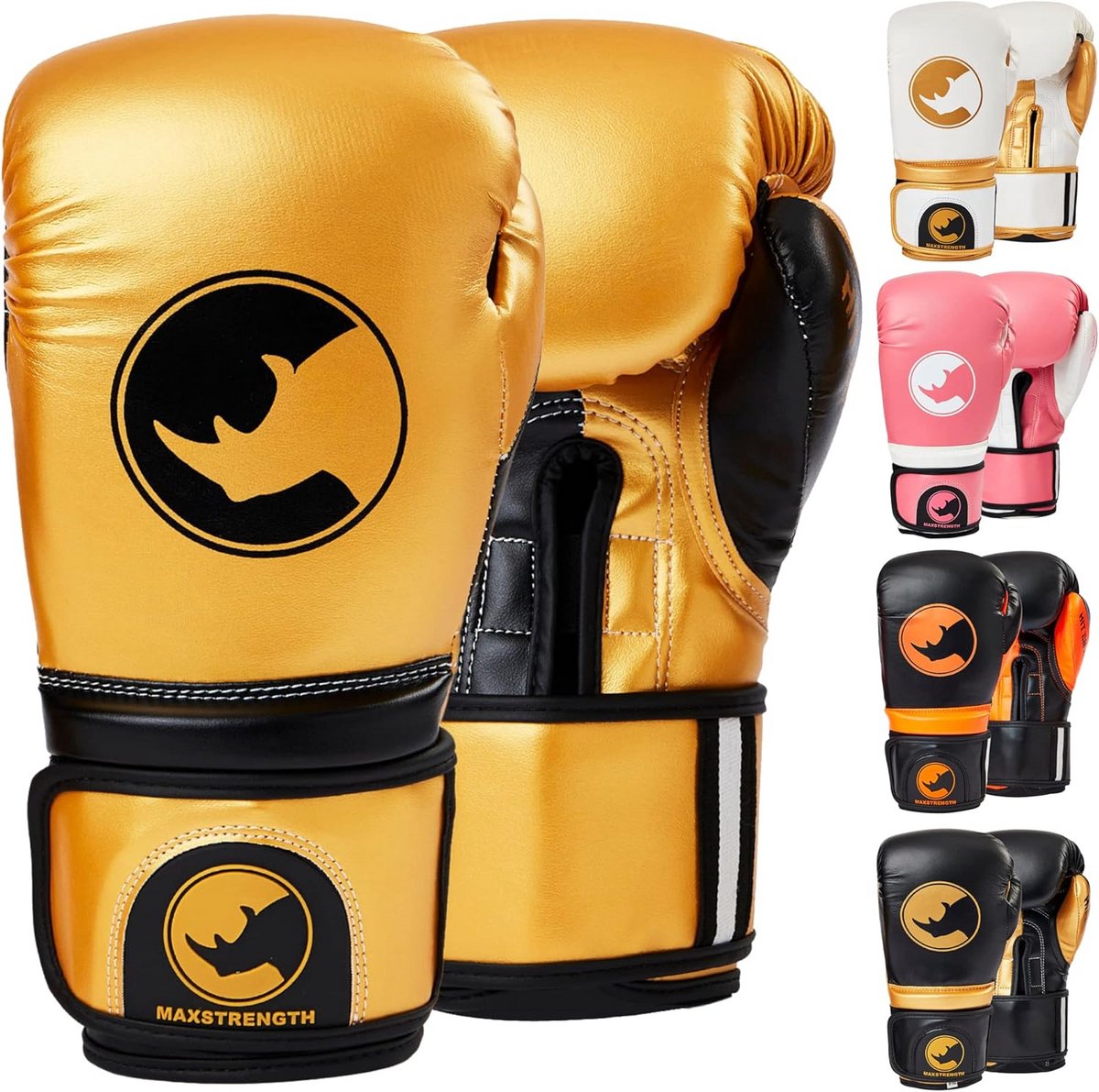 Leren Bokshandschoenen Sparring 8-12 oz | Kickboksen MMA & Muay Thai Trainingshandschoenen