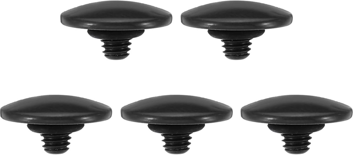 Camera Shutter Button - 5 Pack Soft Shutter Button - Pure Copper Camera Button - Convex Geschikt voor Nikon - Fujifilm - Leica DSLR/SLR Camera - Zwart