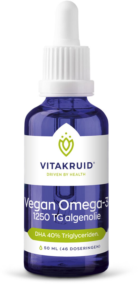 Bol.com VitaKruid Vegan Omega-3 Algenolie - 50 ml aanbieding