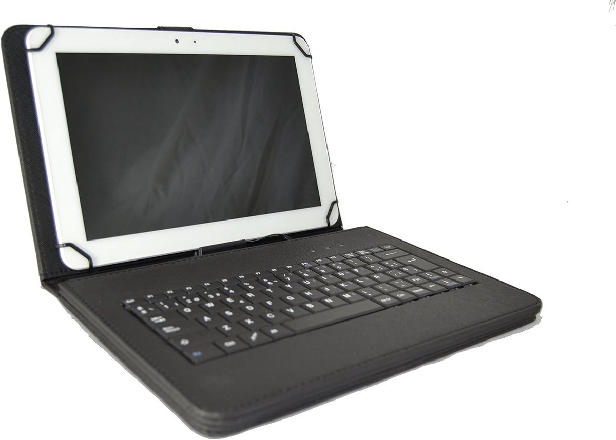 Hoes met Afneembaar Spaans Toetsenbord voor 10,1 Inch Tablet