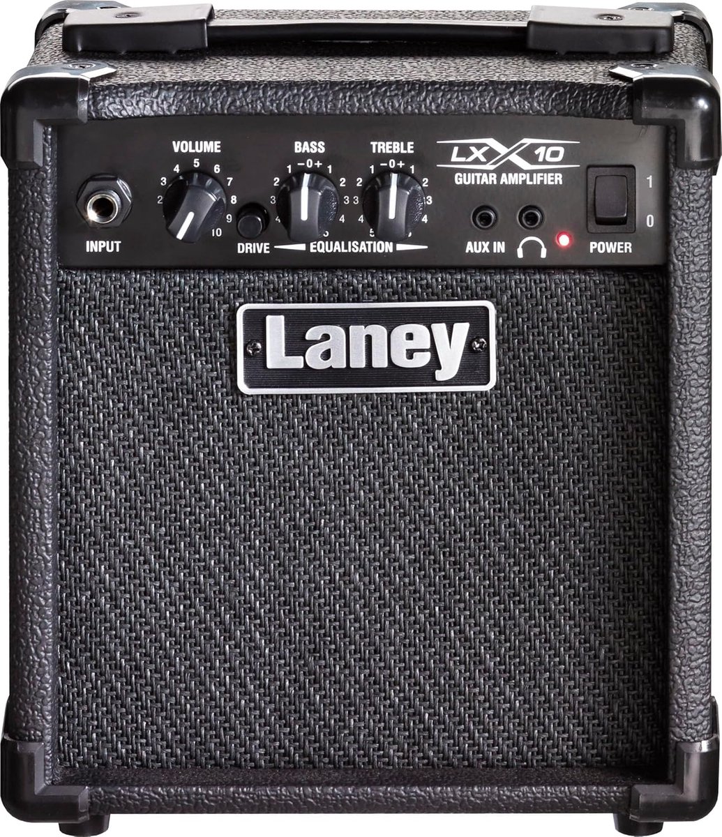 Gitaar Versterker - Basversterker Combo - Oefenen Thuis - Solide State Klank - 10 Watt - Zwart
