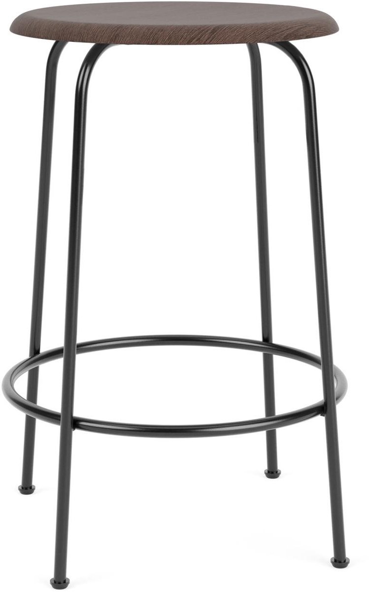 Afteroom Barkruk H63 Donker Eiken