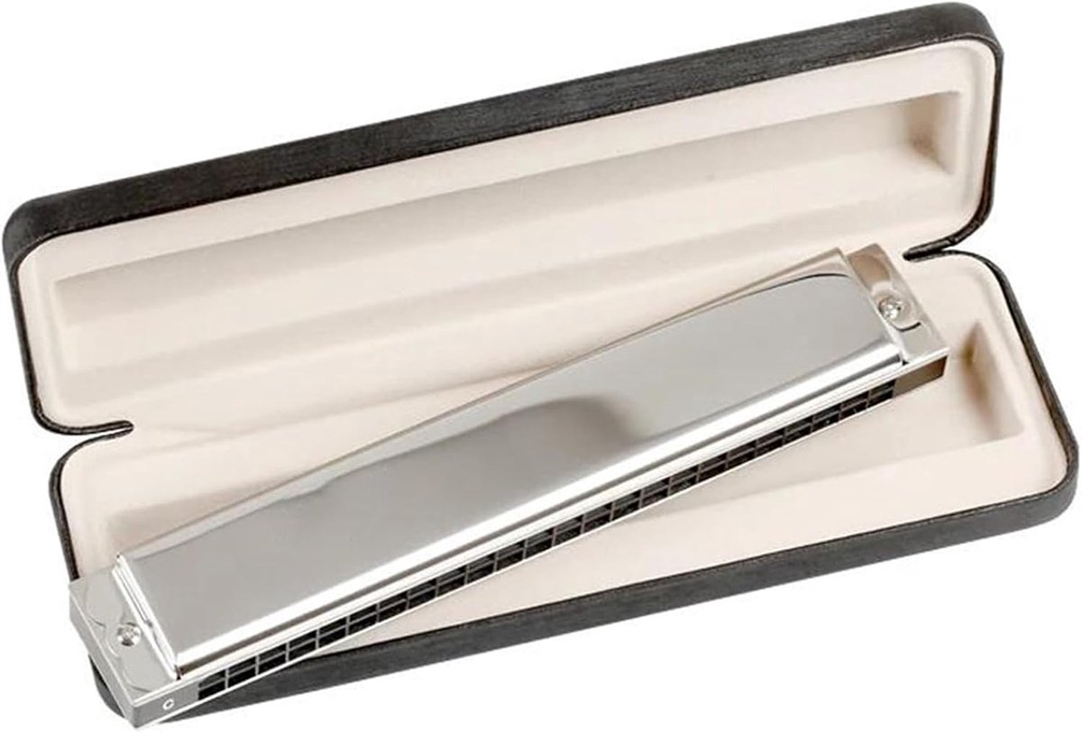 Mondharmonica Set - Tremolo Harmonica - Muziek Maken - 24 Gaten - One Size - F SHAPE