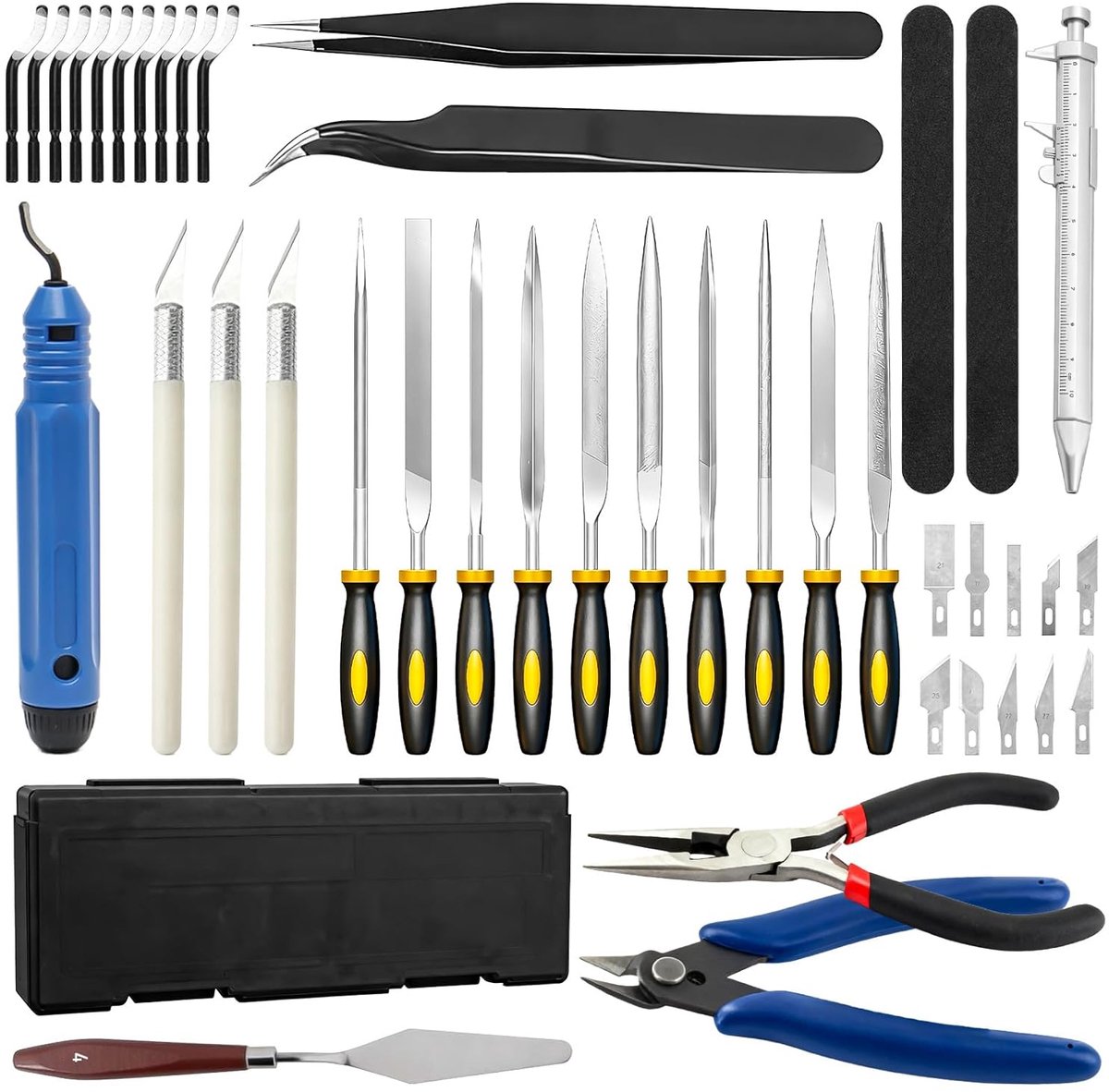 Complete 3D Printer Gereedschapsset met 42 Onderdelen, Ontbraamtools, Schoonmaakaccessoires en Opbergtas voor Beginners en Enthousiastelingen — cadeau in Hobby - foto 8