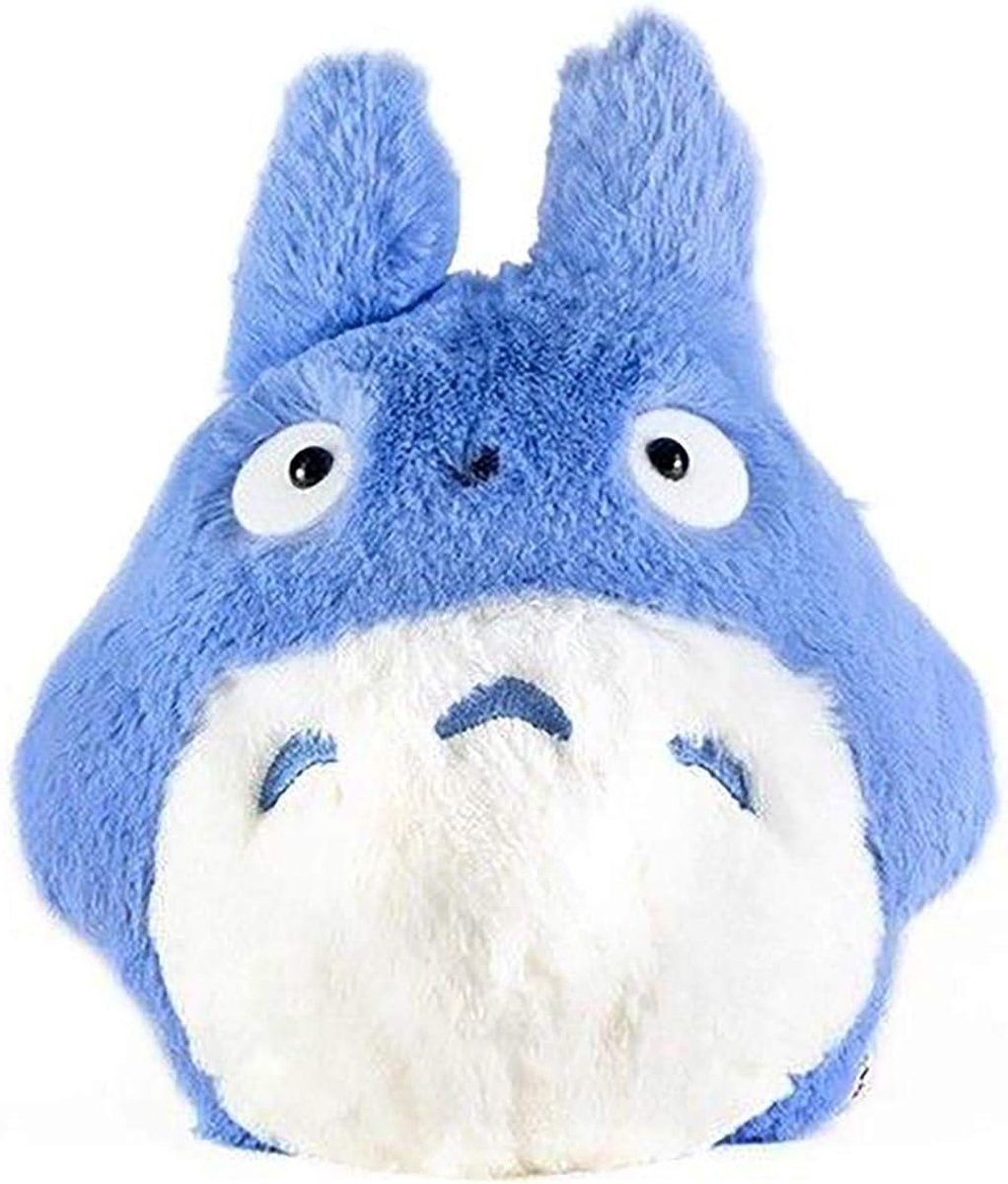 Pluche figuur - Knuffel Totoro - Spelen decoreren verzamelen - Zacht polyester materiaal - 15 cm hoog - Blauw