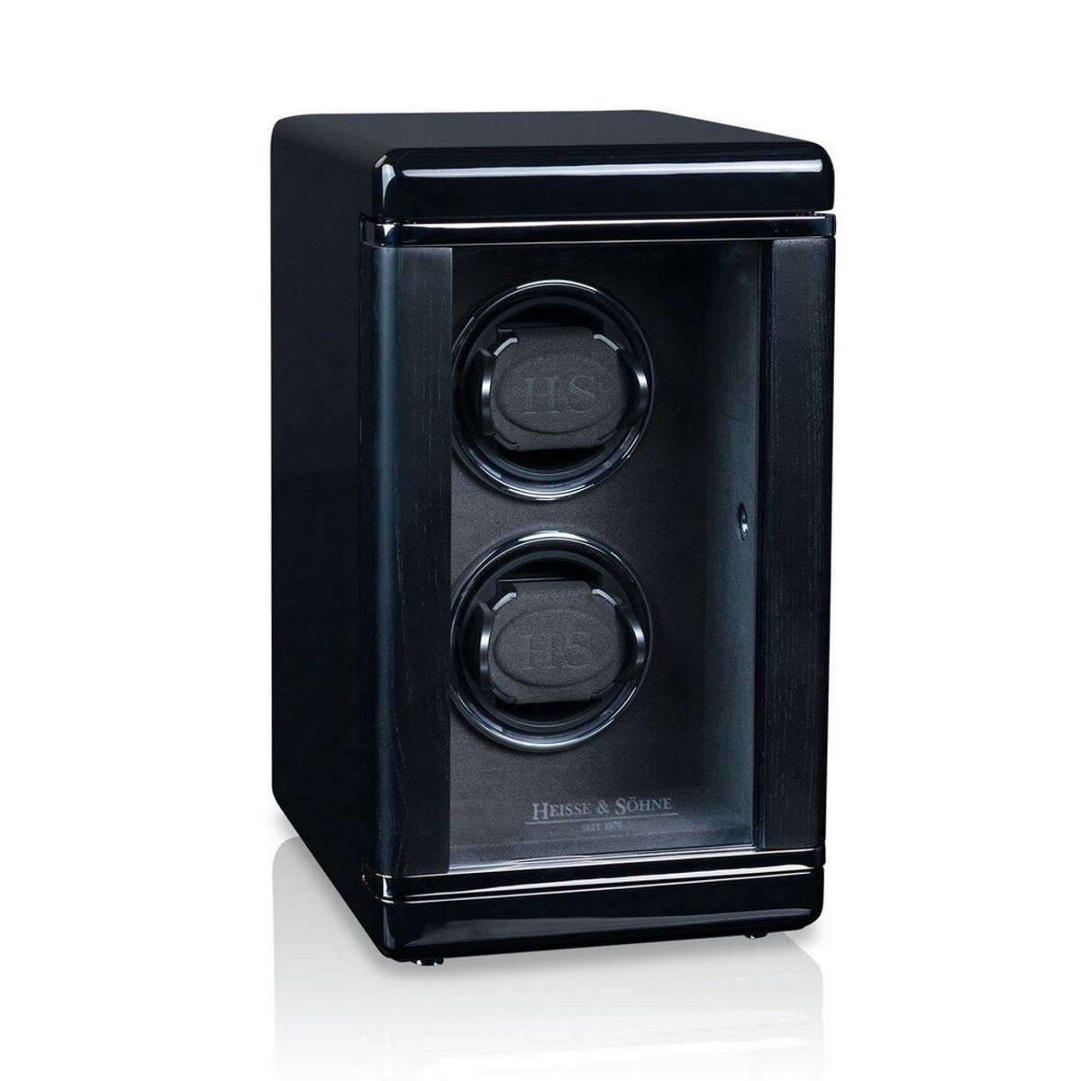 Heisse Söhne - 70019-223.142 - Horlogeopwinder - voor 2 horloges - Chicago 2 - Zwart