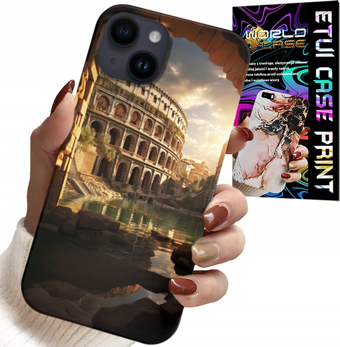 HOESJE VOOR IPHONE 14 PLUS - ROME COLOSSEUM ROMEINEN OUDHEID