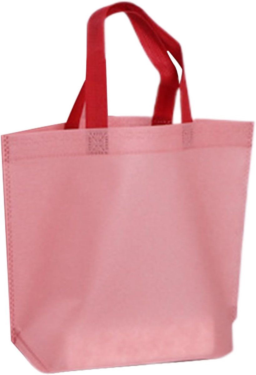 Herbruikbare Tassen - Non-woven Zakken - Grote Capaciteit - Met Handvatten - 33x10x26cm