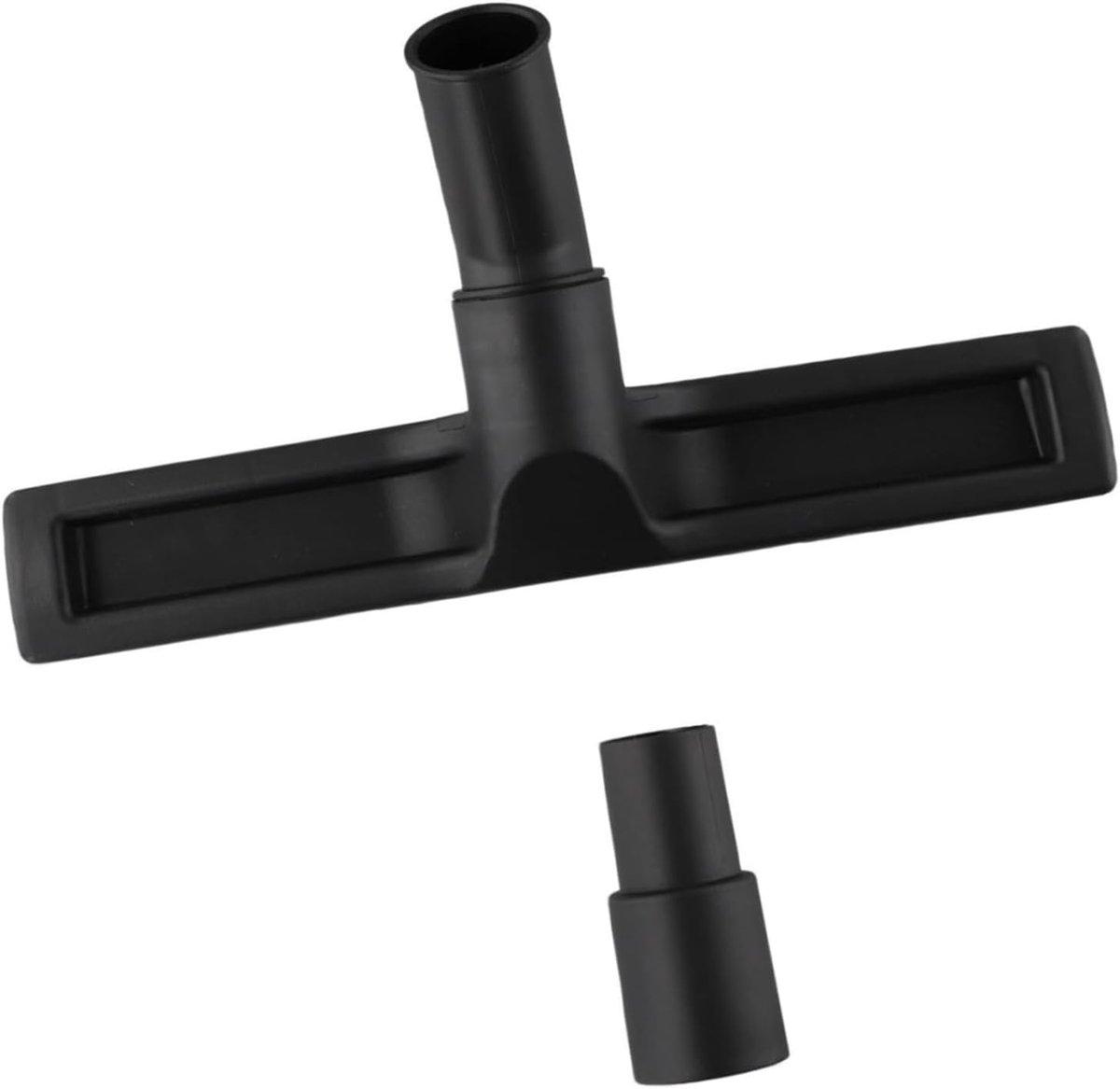 Stofzuigerborstelkop - Vloerborstel Opzetstuk - Harde Vloeren Reinigen - Soepele Wieltjes - 32mm 35mm - Zwart