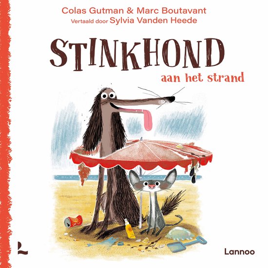 Stinkhond aan het strand - cover