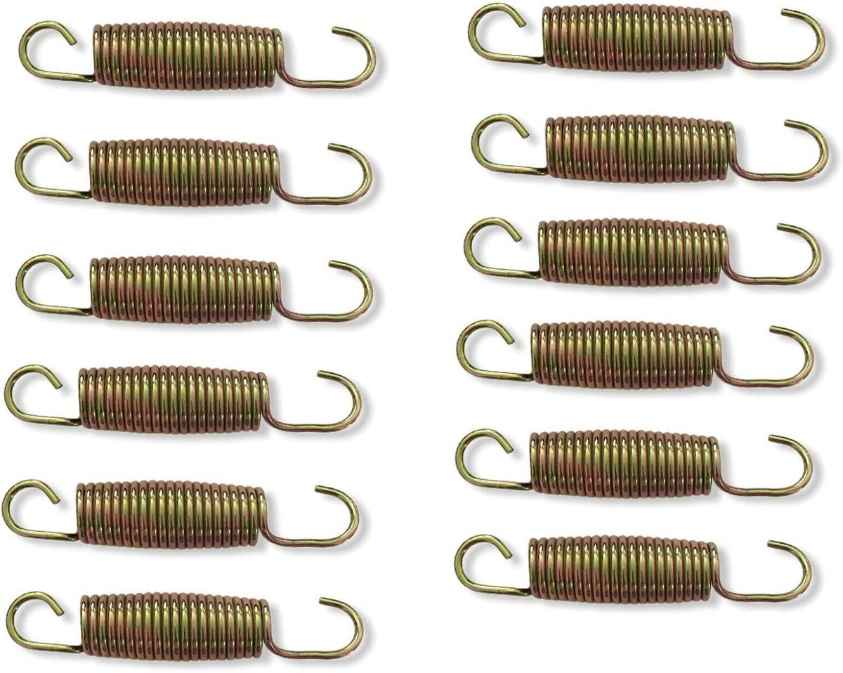 Trampoline veren - Springveren set - Trampoline reparatie - Set van 12 stuks - 120 mm