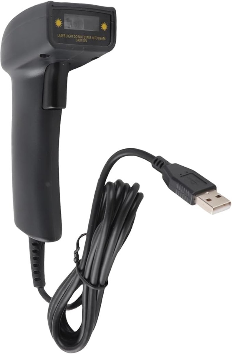 Barcode Scanner - Draadloze Lezer - Snel Scannen - 2D CCD Technologie - 17 x 9 x 6 cm