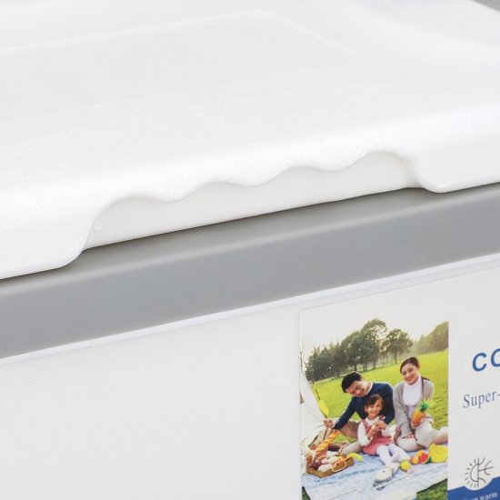 Geïsoleerde Koelbox - Voedsel Opslag - Buiten Activiteiten - Grote Capaciteit - 10 Liter - Wit — afbeelding 2