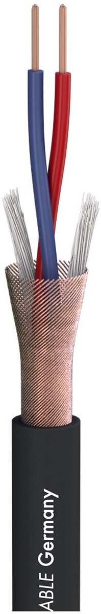 Microfoonkabel - XLR Kabel - Podium Geluid - Hoge Afscherming - 10 Meter - Zwart