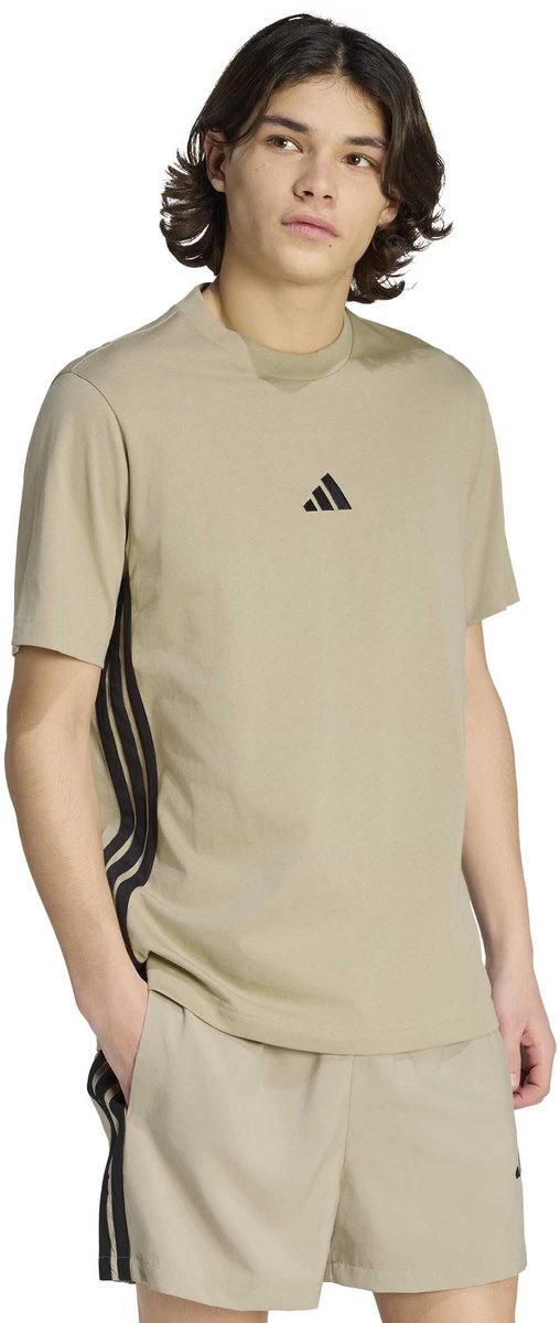 ADIDAS m 3s sj t Sport t-shirt korte mouw heren Bruin