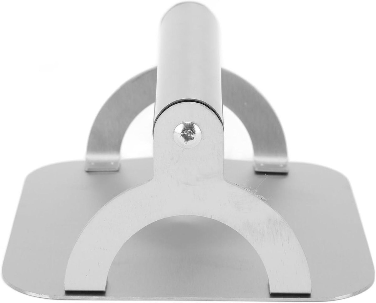 Hamburger Pers - Burger Maker - Perfecte Burgers Maken - Roestvrij Staal - 15 x 15 x 9 cm