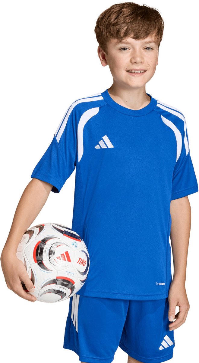 adidas T-shirt Kinderen Tiro 26 League Jersey Blauw - Maat 116cm
