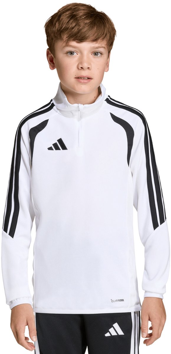 adidas Sweater Kinderen Tiro 26 League Training Top Wit - Maat 116cm