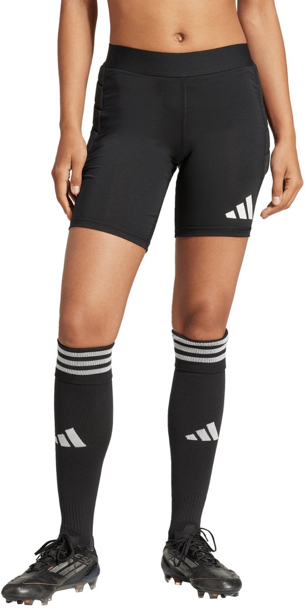 Adidas Squadra 25 Goalkeeper Padded Korte Leggings Vrouw Zwart