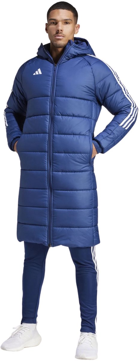 adidas Jas Heren Tiro 24 Long Blauw - Maat M