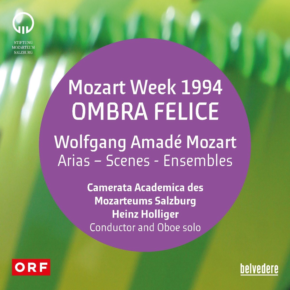 Camerata Salzburg, Heinz Holliger - Mozart Week 1994 (CD)