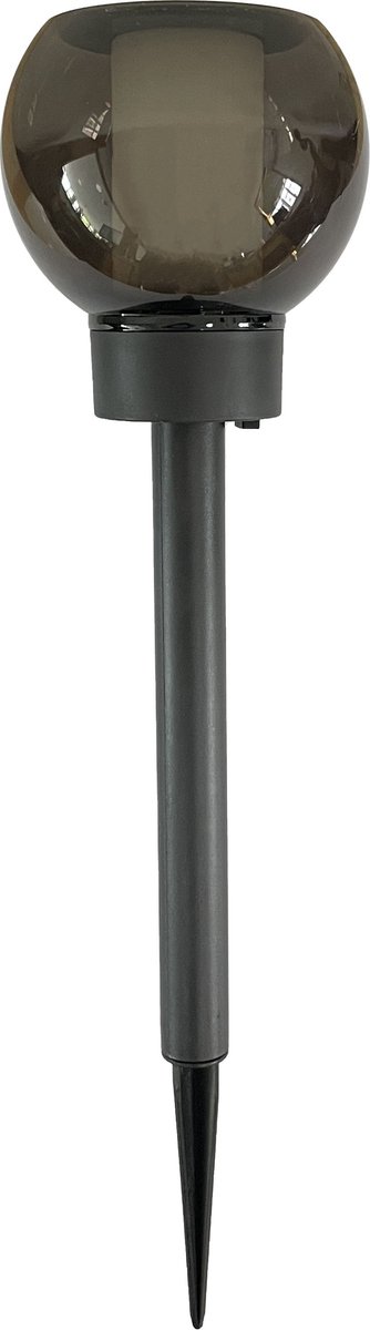 Solarlantaarn - GALIX - G2625 - Natuurlijk vlameffect - 12 SMD-LED's - Amberkleurig - Ø 10,5 cm - H 41 cm - 4 lumen