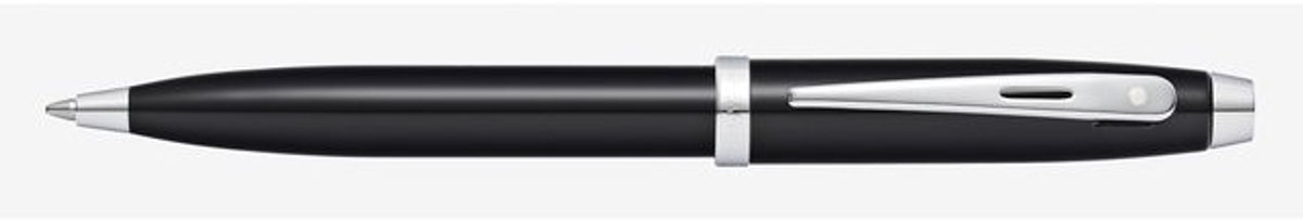Sheaffer balpen 100 - e9338 - glossy black lacquer