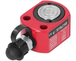 Hydraulische Cilinder - Industriële Cilinder - Zwaar Werk - Uiterst Dunne Constructie - 10T 16CC - Rood
