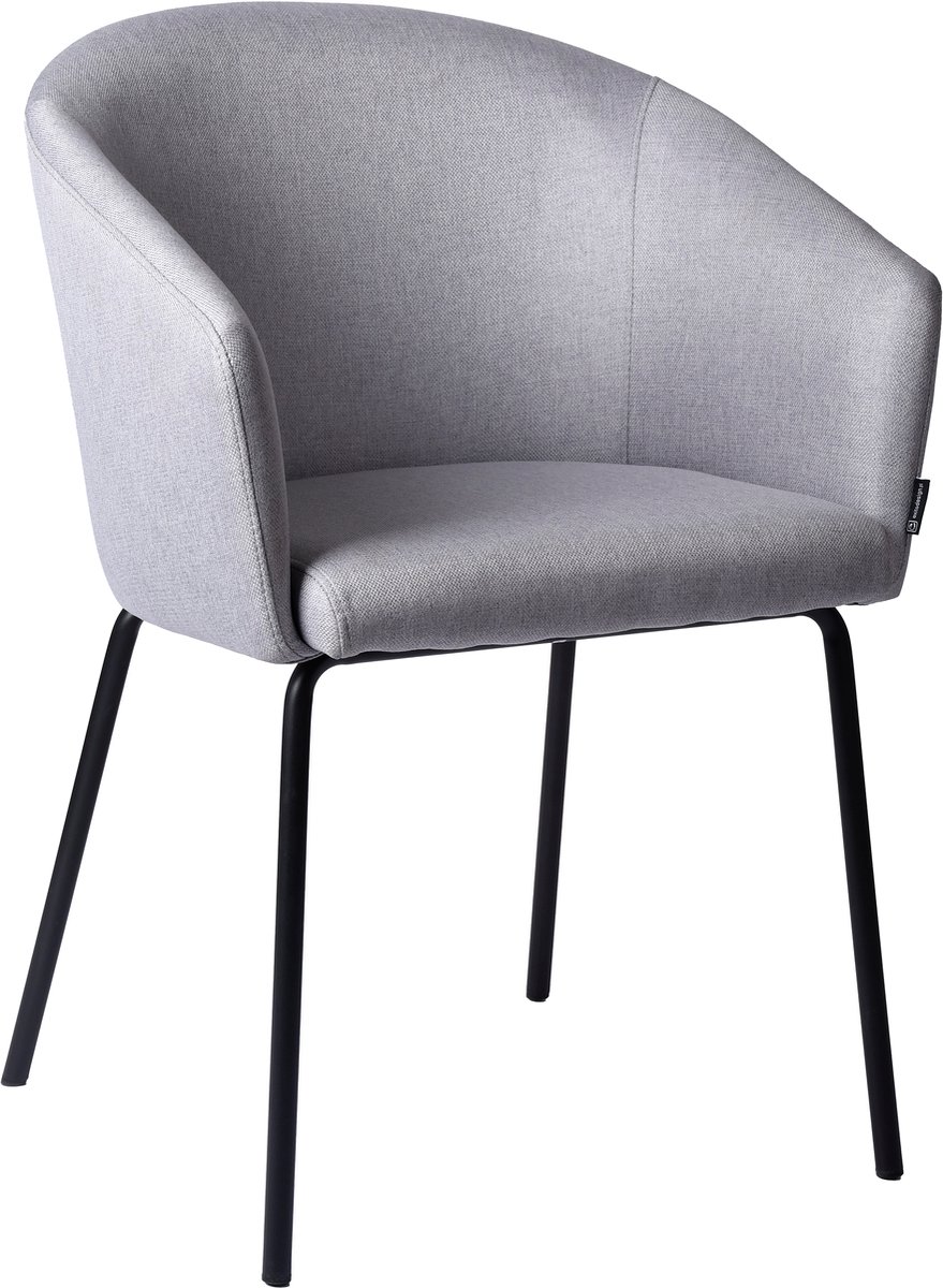 ExitoDesign NUVIO - Gestoffeerde Stoel - Grijs - Modern - Ergonomisch