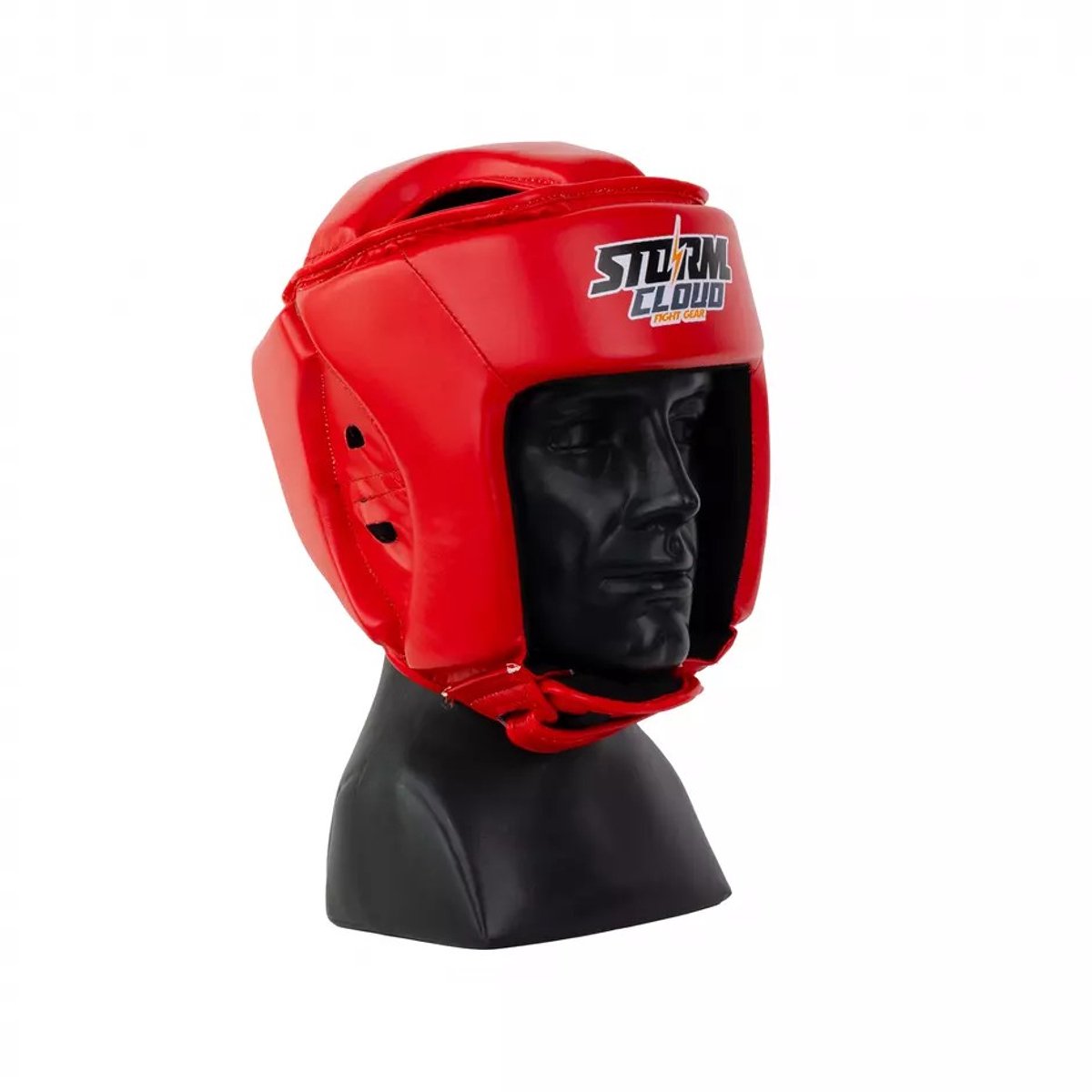 StormCloud PZMT - Bokshandschoenhelm - Maximale Bescherming - Comfortabel Design - Officieel PZMT Logo - Rood S
